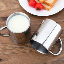 Load image into Gallery viewer, New 220/300/400ml Portable Stainless Steel Travel Coffee Mug Tea Drinking Water Cup
